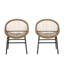 Chaise Edgar (ensemble de 2)