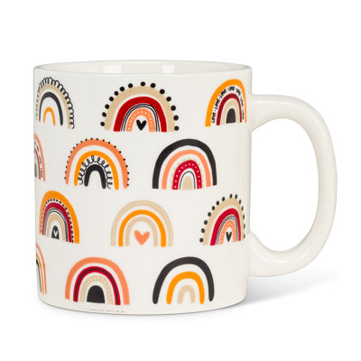 Grande tasse Boho Rainbow