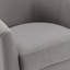 Fauteuil demi-tonneau pivotant rembourré Aunna-1857272524