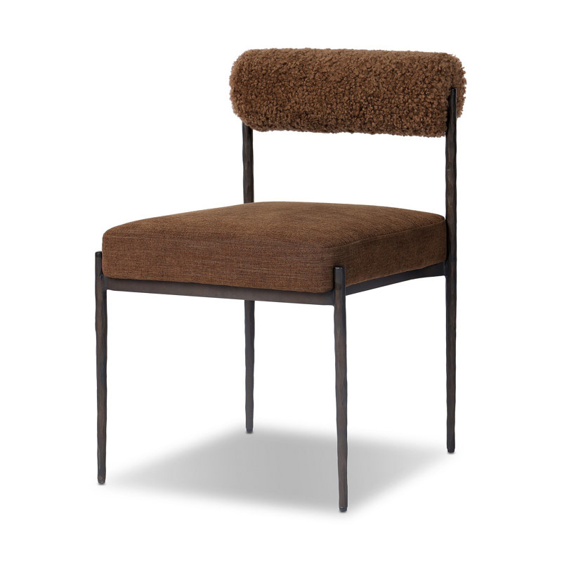 Jazelle Metal Dining Chair-Laughlin Ochre, Laughlin Ochre
