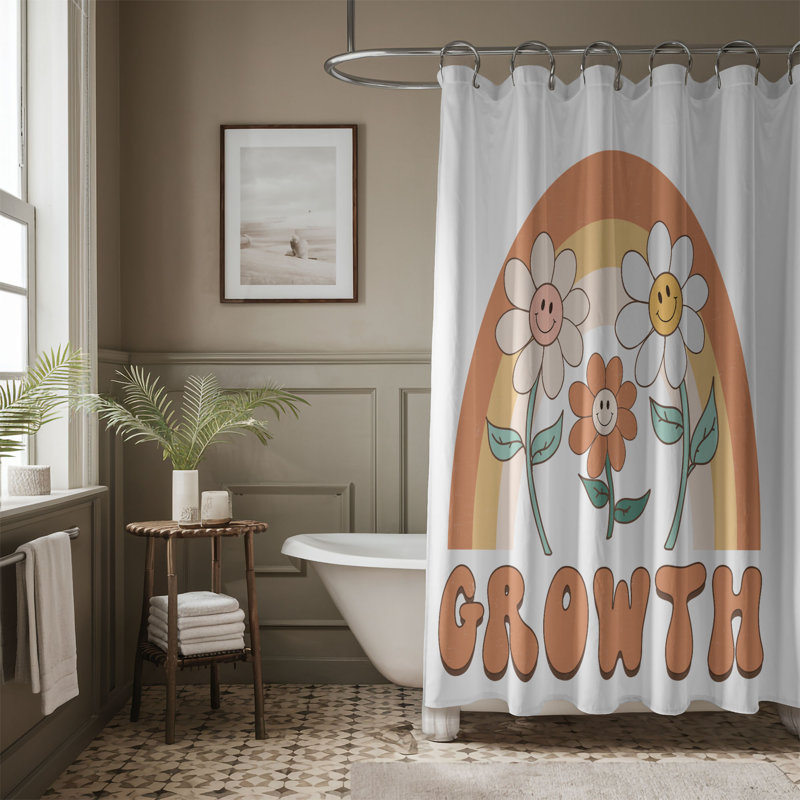 Rideau de douche Mamuna, H 74 po x l 71 po