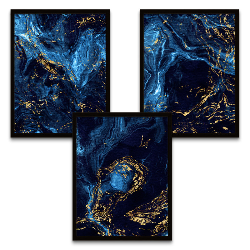 Marble Precious - 3 Piece Print Set