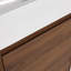 Petit meuble-lavabo flottant avec lavabo simple
