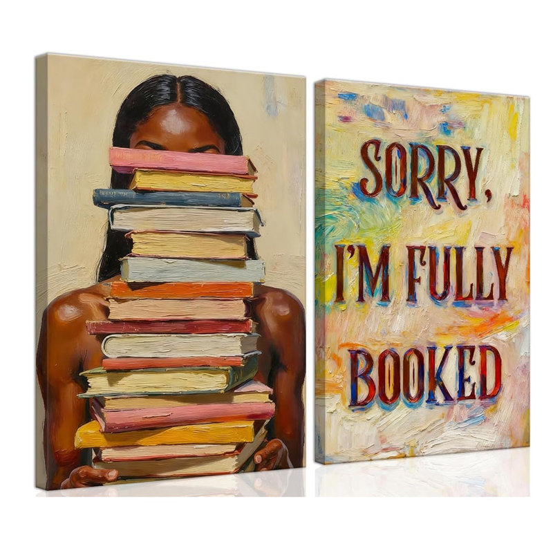 2 Piece Wrapped Canvas Wall Art