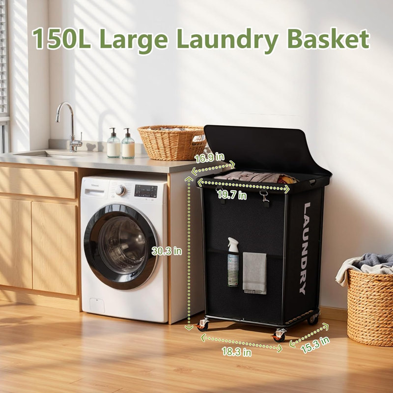 Panier à linge 150L