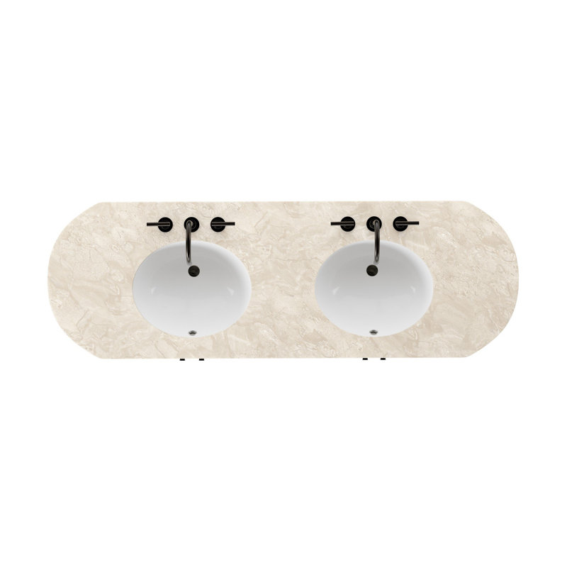 Dean Single Vanity-Washed Natural, 72"