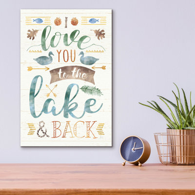 «Lake Love II» par Jess Aiken, art mural en verre acrylique