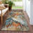 Machine Washable Indoor/Outdoor Pablo ACN2283 Abstract Rug-1341719728