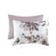 Grand lit dans un sac - mauve, feuilles de taupe avec taupe-126012538-126012537
