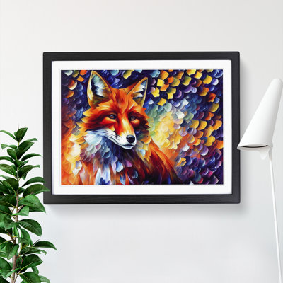 Fox Vol.3 Abstract - Single Picture Frame Painting