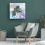 «Snow Petal IV» sur toile-387645362