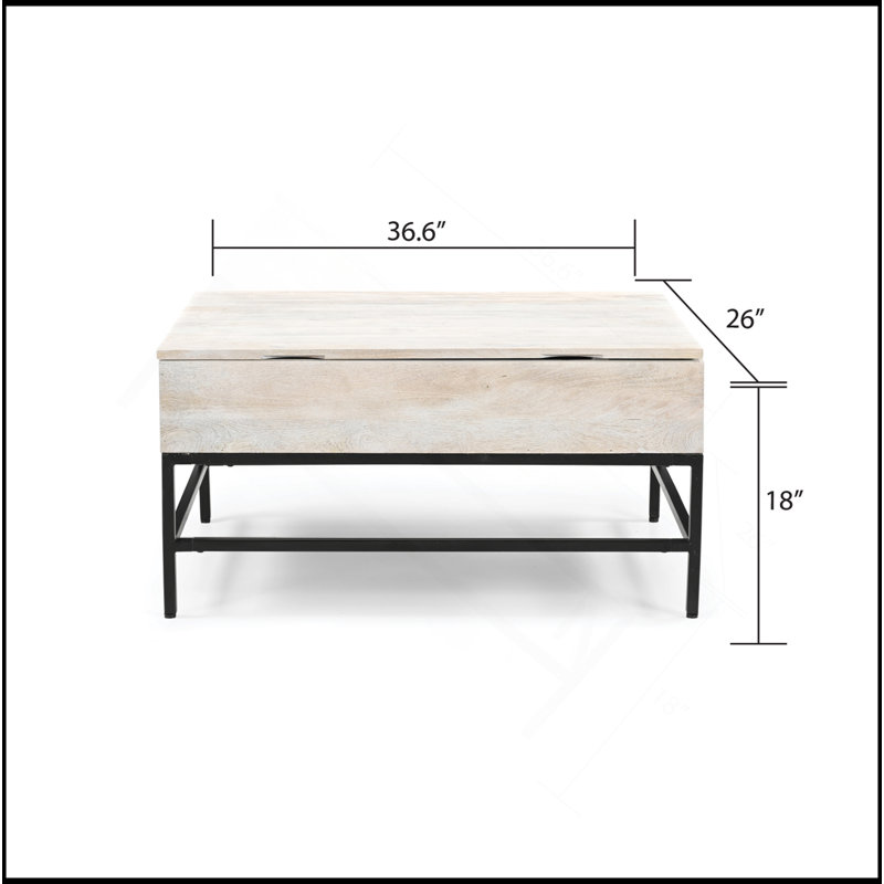 Table basse T1105-01, Blanchies
