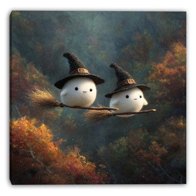 «Autumn Forest Flyers», art mural sur toile tendue
