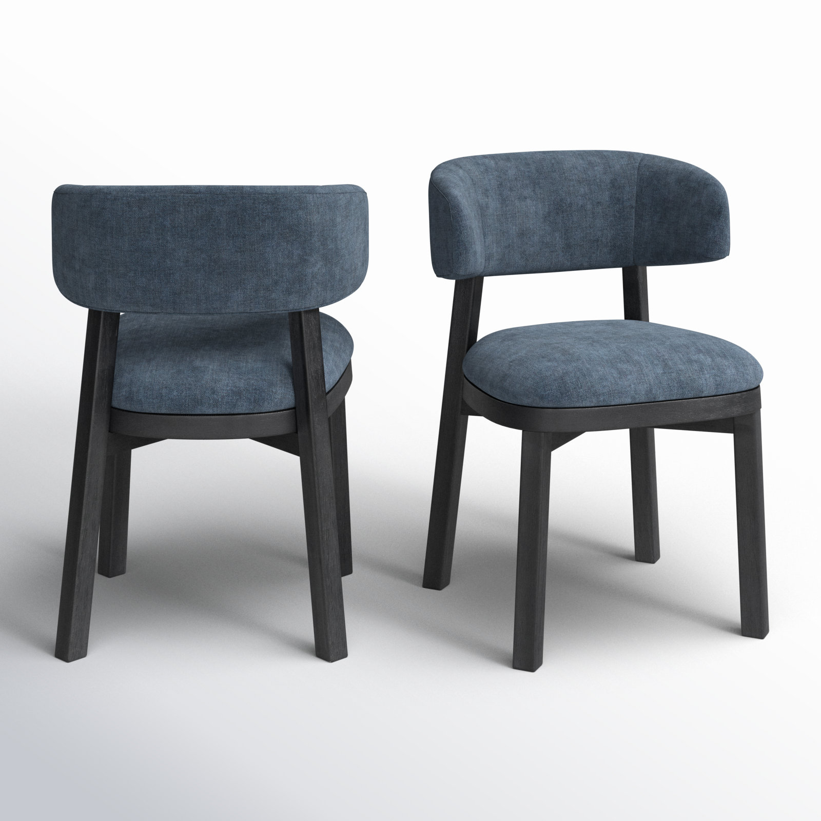 Pacey Upholstered Dining Chair, Blue