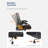 Task Chair Height Adjustable Office Chair Swivel Rolling Executive Desk Chair with Lumber Support-173563731