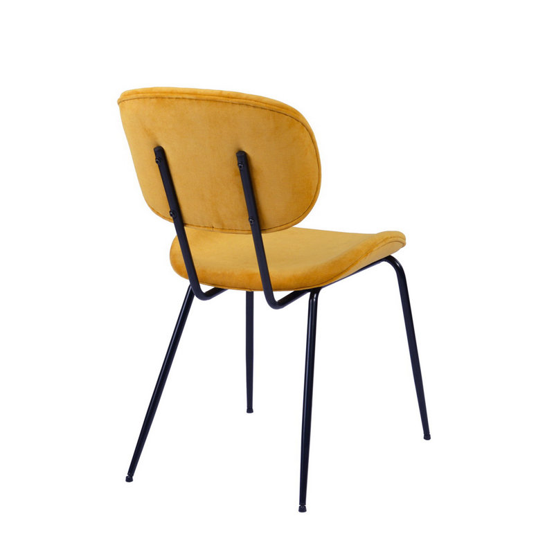 Chellsey Upholstered Chair, Yellow