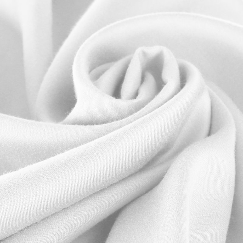 Cotton Blend Duvet Cover, King Duvet Cover + 5 Additional Pieces, White