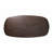 Ziva Dining Table, 3D Edges, Brown Full Solid Wood 83 Inch Rectangular
