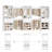 Closet System With Hanging Rods, Shoe Storage And Wood Drawers-862152198