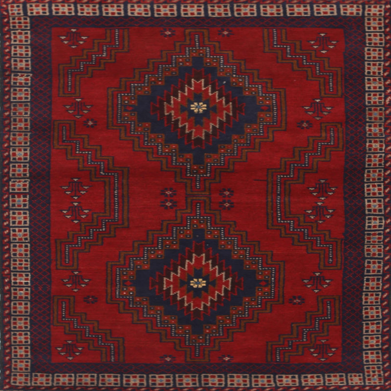 Oriental Indoor Rug, Square 8'