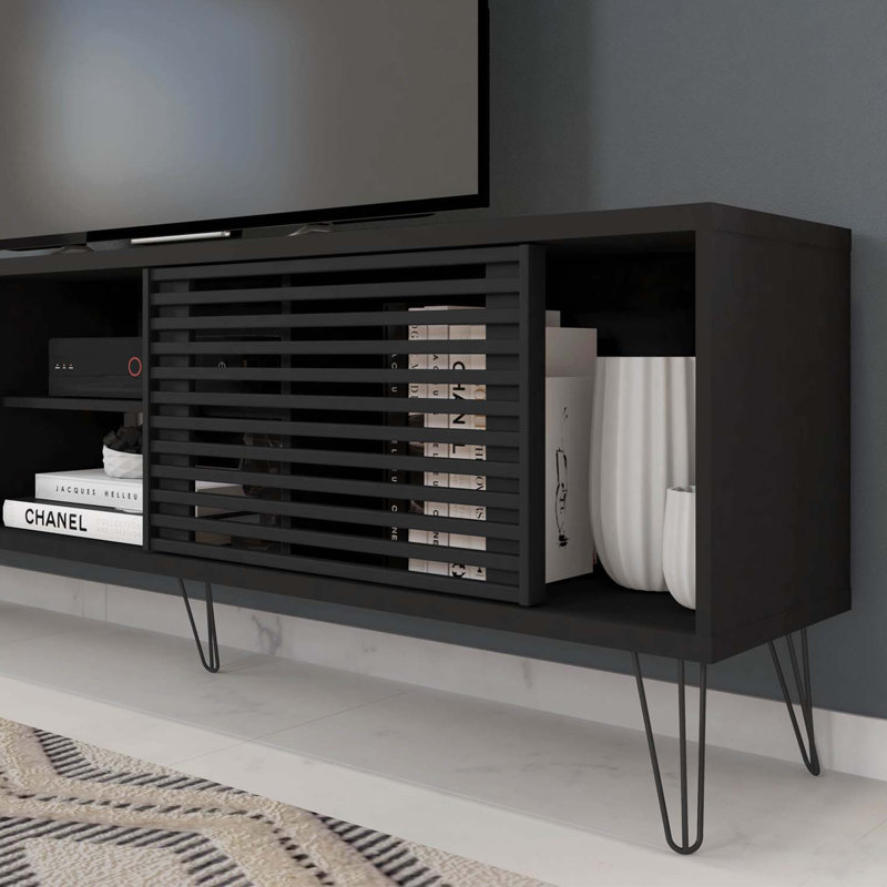Jasniak TV Stand for TVs up to 70", Black