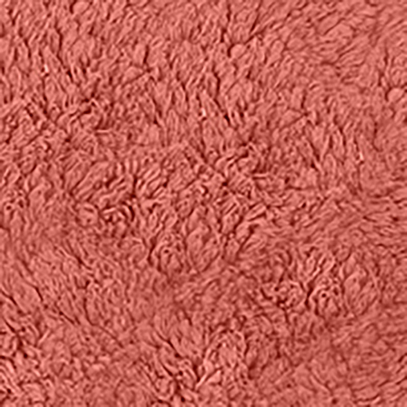 Tapis doux en coton Classy, Corail