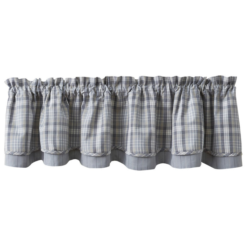 Hartwick Lined Layered Valance 72'' x 16''