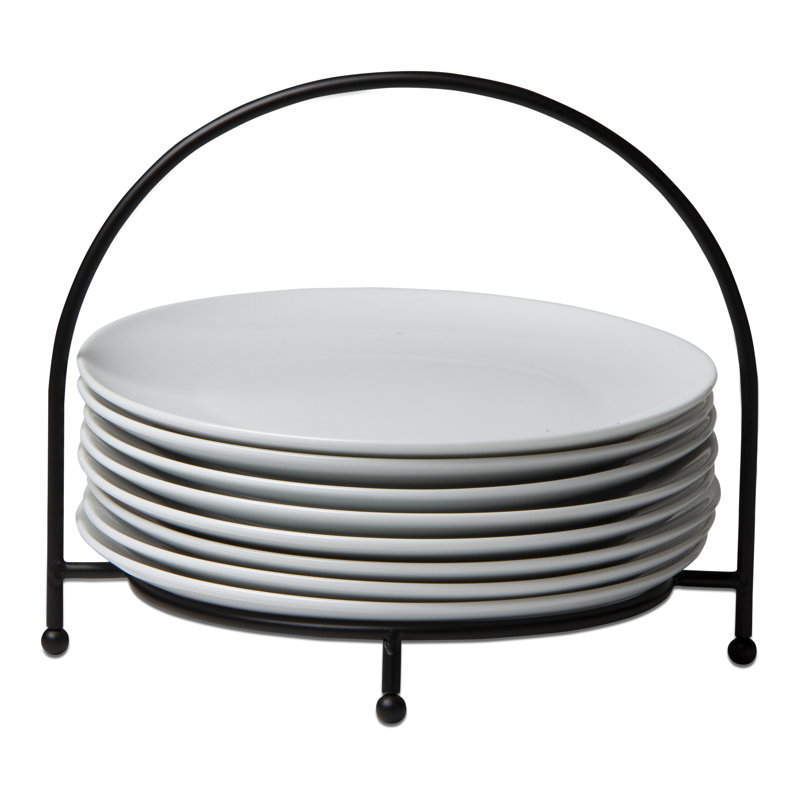 Whiteware Buffet Plate S/8