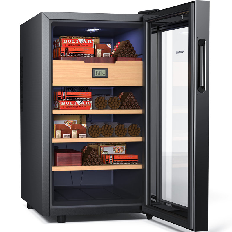 48L Upgraded Electric Thermostatic Cigar Humidor with Cooling and Heating