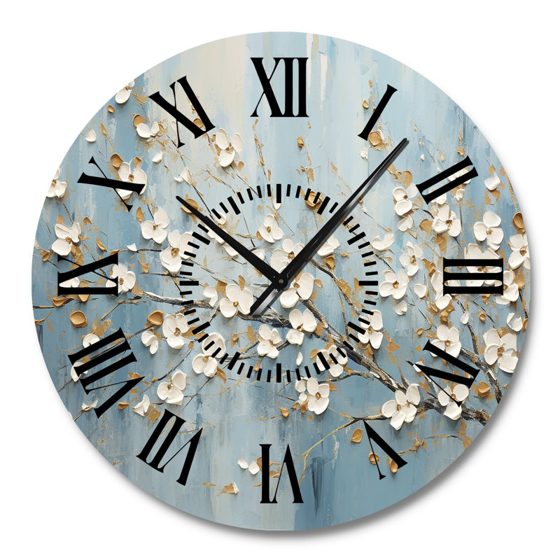 Horloge murale Peacewoodness, Grand