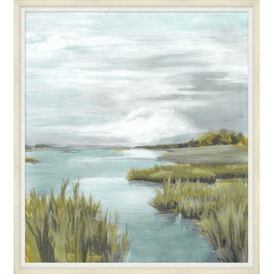 Meandering Blues 1 Print