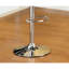 Tabouret réglable contemporain noir de 2 en similicuir avec base pour la salle à manger 2 pièces Tabourets et sièges rembourrés Modern-386393691