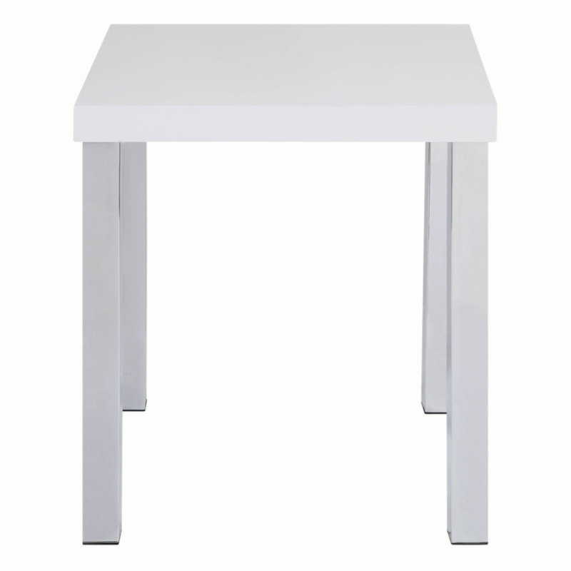 Table de bout Elannah, Blanc