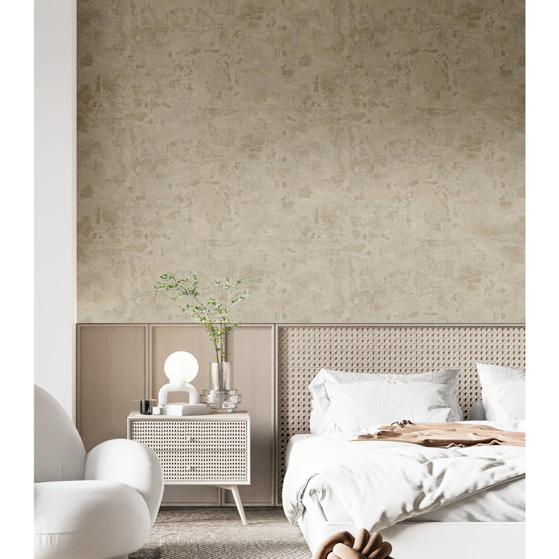 Structura 10.05m x 53cm Matte Wallpaper Roll, Beige