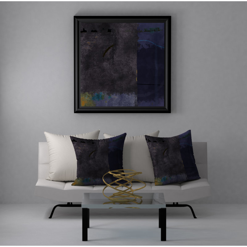 Feather Reversible Throw Pillow, 18" x 18"