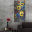 «Luxe Pansy Panel I» par Tim O'Toole, art luxueux «Pansy Panel I» par Tim O'Toole
