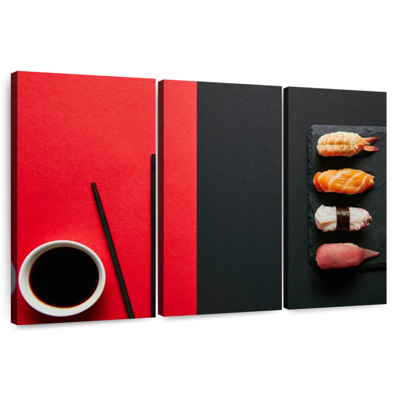 Yirlin, frais, nigiri, sushi, H 48 po x l 74 po