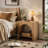 Set of 2 Wooden Nightstand-1138329695