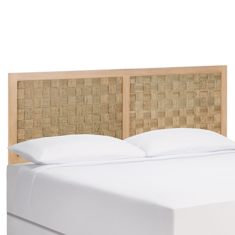 Verina Headboard, King, Light Natural