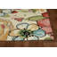 Tapis beige touffeté à la main-190380344