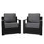 Chaise de patio avec coussins Eleanor-1409253735