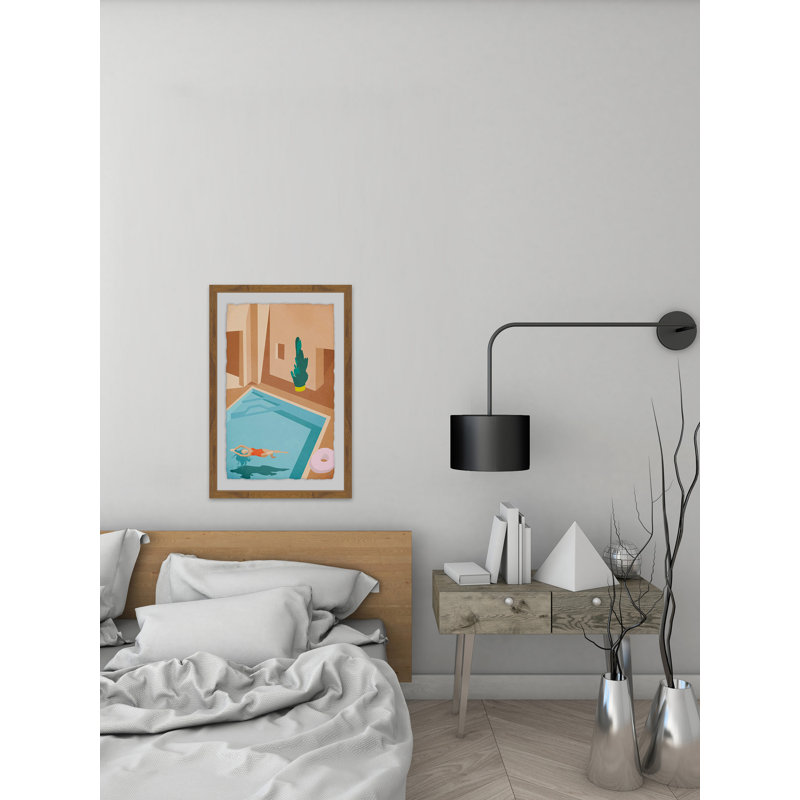 « float ii », impression encadrée, H 18 po x l 12 po x P 1,5 po