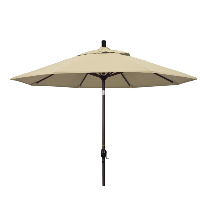 Ayomipo 108'' Market Umbrella, Antique Beige Sunbrella® Canvas