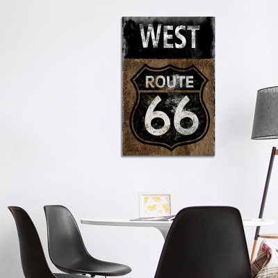 Route 66 West by Luke Wilson - Gallery-Wrapped Canvas Giclée on Canvas