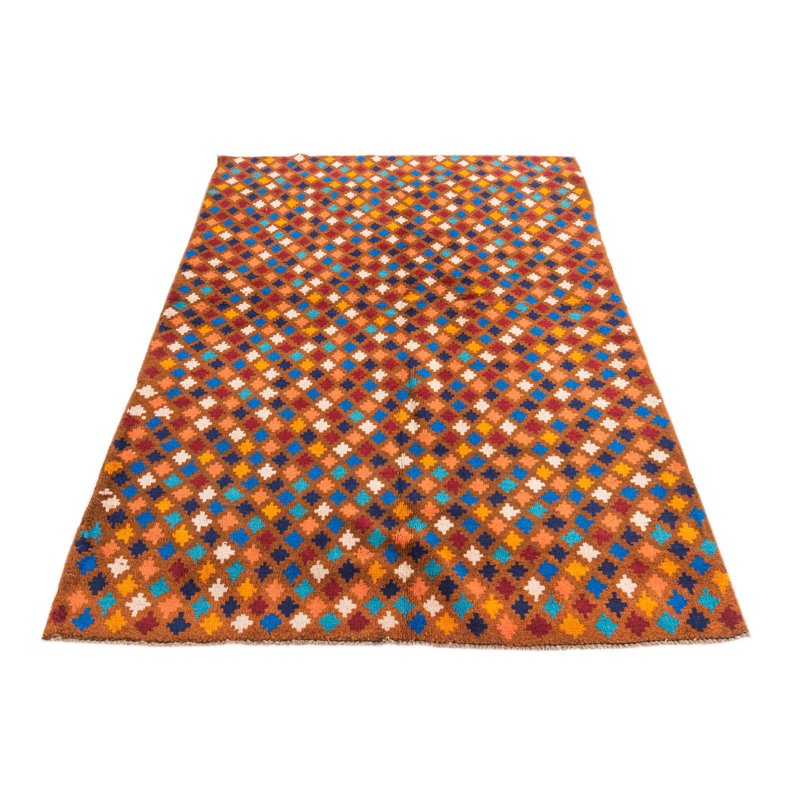 Tapis orange Nunez