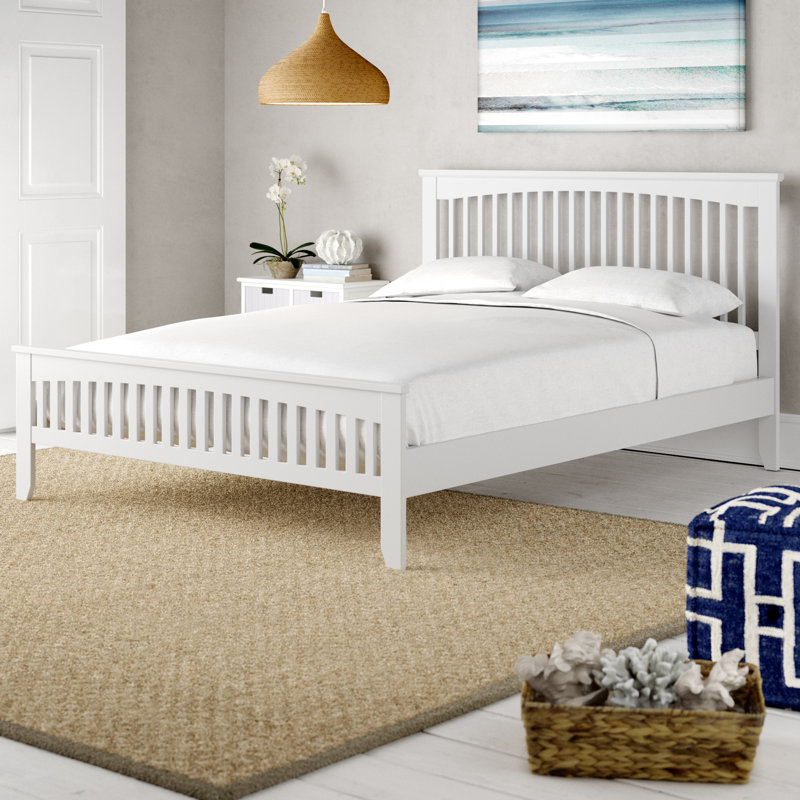 Alyn Bed, White, Small Double (4')