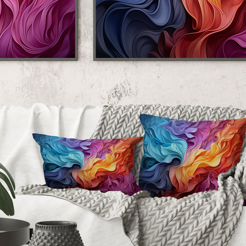Coussin décoratif Opt Art