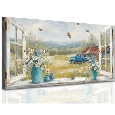 Art mural sur toile rustique rustique GUTTATY