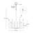 Emilyn 8 -Light Black Candle Style Classic Chandelier