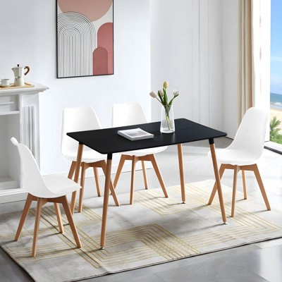 Nero 4 - Person Dining Set